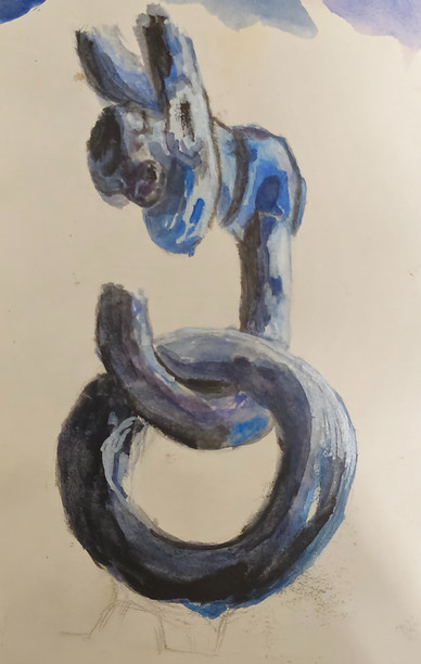 Chain Watercolor