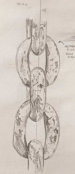 Chain Pencil Study 1